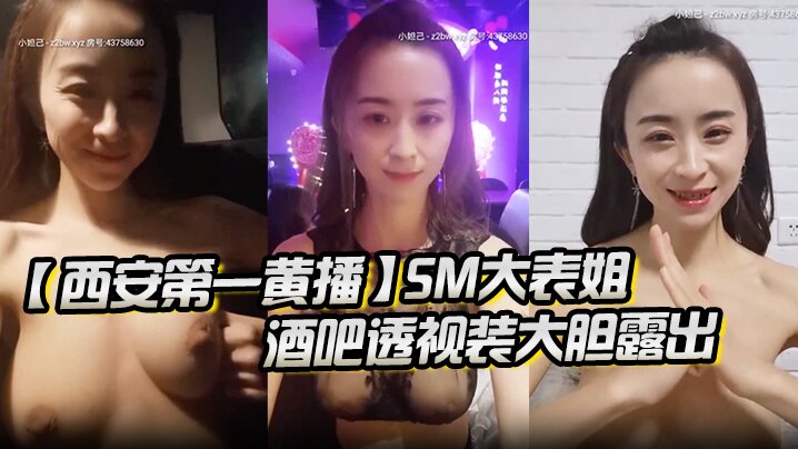 【西安第一黄播】SM大表姐，酒吧透视装大胆露出，男厕放尿，电梯口被群男狂摸。-sem